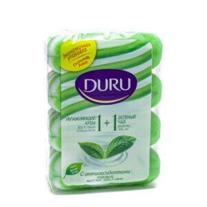 Крем-мило для рук Duru, зелений чай, 320 г (4 шт х 80 г)