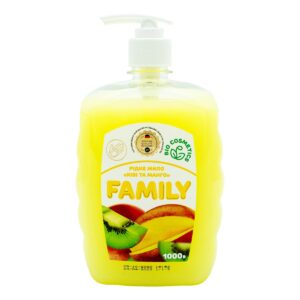 Рідке крем-мило For my Family Ківі та манго з дозатором, 1000 г