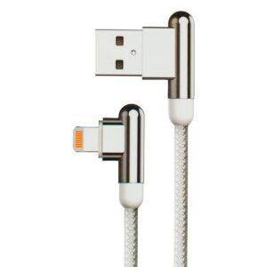 USB кабель для зарядки на айфон Zidan KSC-125 Lightning, білий